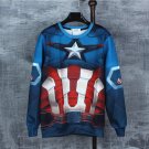Men cool sweatshirt Long-sleeved  crew neck pullover  sport cotton