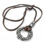 Men Genuine Leather Chain Adjustable necklaces Birthday Gifts