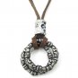 Men Genuine Leather Chain Adjustable necklaces Birthday Gifts