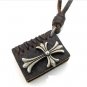 men Genuine Leather Adjustable chain necklaces chrome hearts love book Pendant best gifts