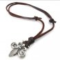 men Genuine Leather Adjustable chain necklaces chrome hearts Pendant best gifts