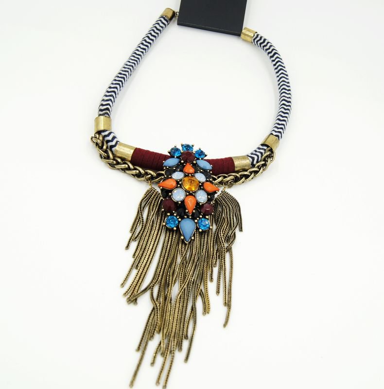 fashion trend tassel necklaces for women holiday birthday gifts idea