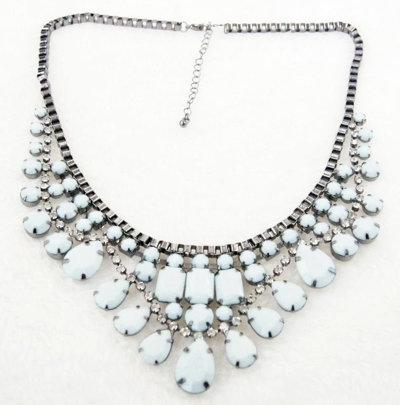fashion jewelry charm chain bib necklaces for women holiday gifts