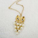 owl pendants long necklaces for women gift idea C21-380
