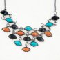 charm colorful flower pendants necklaces for women gifts  kXL-821