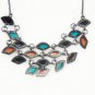 charm colorful flower pendants necklaces for women gifts  kXL-821