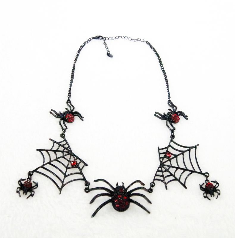 fashion jewelry Spider pendants unique necklaces for women Personalized gifts kC18-833