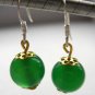 10MM green agate earrings for women 4 colors gifts