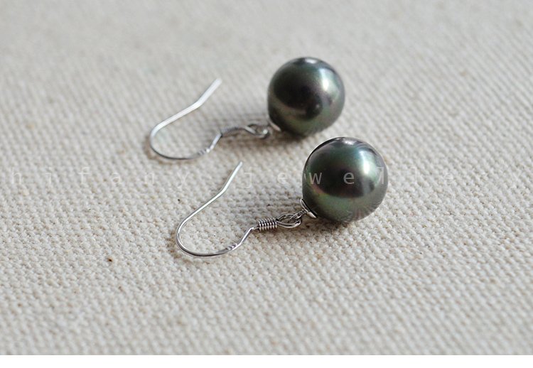 100% natural pearl Chandelier earrings sterling silver for women
