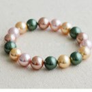 fashion jewelry 10-10mm  Pearl Stretch Bracelet for women gifts