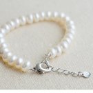 AAA+ fashion jewelry 8-9mm Freshwater charm Bracelet  for women gifts