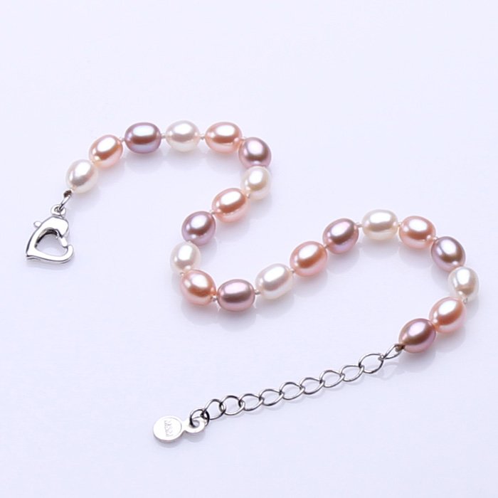 fashion jewelry 6-7mm Freshwater charm cuff Bracelet for women gifts