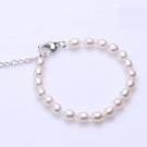 fashion jewelry 6-7mm Freshwater charm cuff Bracelet for lover gifts
