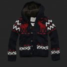 Mens christmas Hooded sweater cardigans Great gift idea