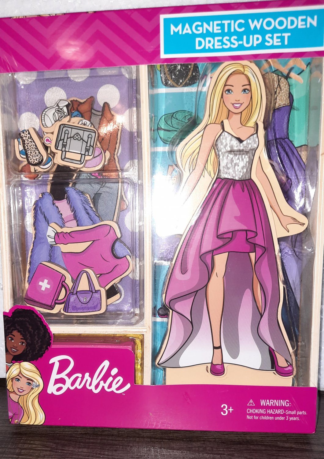 Barbie Wooden Dress Up Set