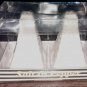 White Eiffel Tower Shaped Ceramic Salt Pepper Shakers