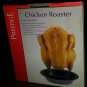 Chicken Roaster with Gravy Pan 3 piece with stand