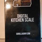 Gorilla Grip Kitchen Scale Blue 22 lb Capacity