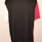 Tricolor Ribbed Knit Stretchy Knit Top 2X