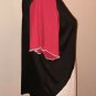 Tricolor Ribbed Knit Stretchy Knit Top 2X
