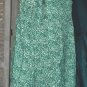 Women's Print V Neck Ruched Elastic Waist Plus Dress Size 20 NWOT