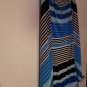 Lapogee Women's Multi Striped High Low Aline Knit Elastic Waist Skirt XL