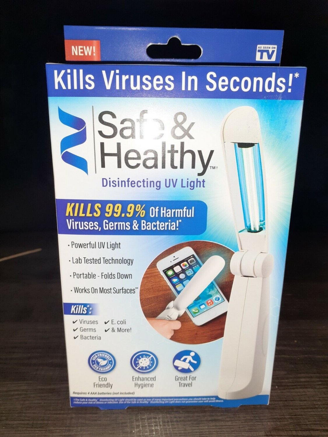 Safe & Healthy Disinfecting UV Light