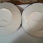 Baker Hart & Stuart Blue Garden Fine Ceramic Saucer Style Candleholder Set
