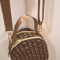 Graphic Floral Print Oval Backpack Style Small Bag