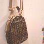 Graphic Floral Print Oval Backpack Style Small Bag