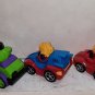 Marvel Super Hero Adventures Pull Back Figures Racer Toy Car Lot of 3