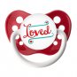 Loved Pacifier by Ulubulu - Red - Unisex - 0-18 months