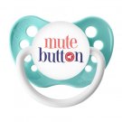 Mute Button Pacifier - Unisex - 0-18 months - Green - Ulubulu