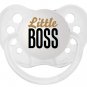 Little Boss Pacifier - 0-18 months - Ulubulu - Clear - Unisex - Future CEO