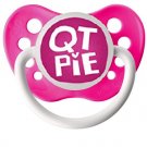 QT PiePacifier - 0-6 months - Girls - Pink - Ulubulu