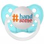 #Handsome Pacifier - 0-18 months - Ulubulu - Boys - Aqua Blue