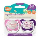 Girl Pacifier Set - Ulubulu - 0-18 months - Daddy's Girl & Princess In Training