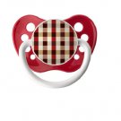 Hunter's Plaid Pacifier - Red - Ulubulu - 0-18 months - Unisex - Hunting Binky