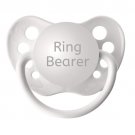 Ring Bearer Pacifier - Wedding Paci - NUK Pacifier 0-18 months - Wedding Binkie - Ring Bearer Binky