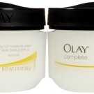 2 OLAY COMPLETE *** ALL DAY UV MOISTURE CREAM *** SPF 15 FOR NORMAL SKIN UNBOXED
