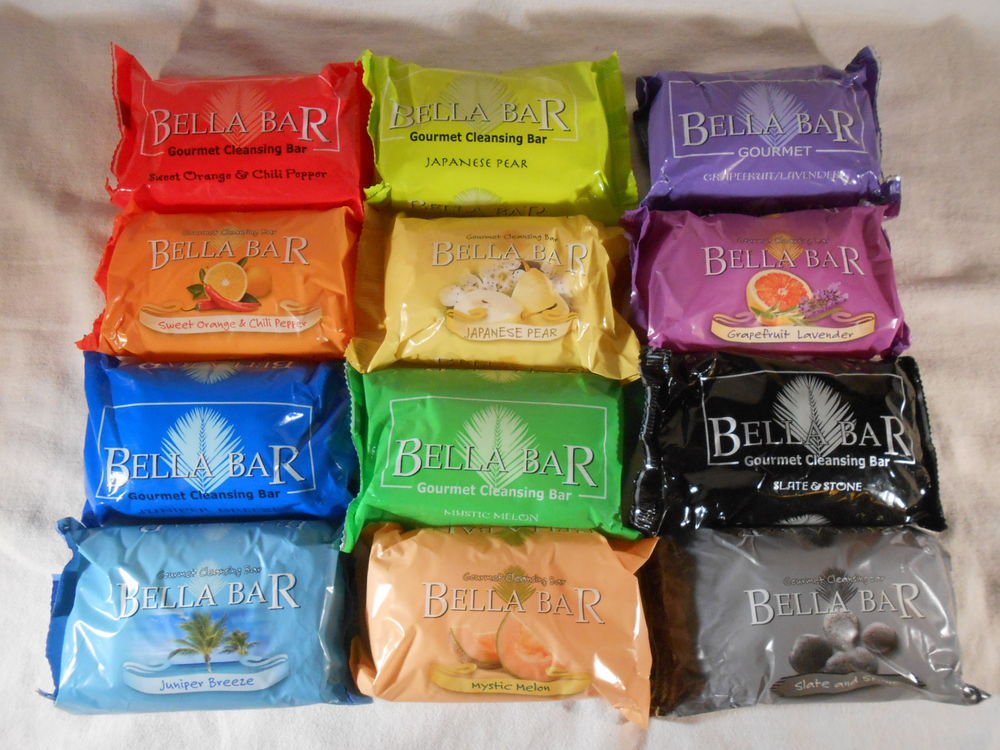 Mia Bella Scented CLEANSING BARS Soap Bath & Body Multiple Scents