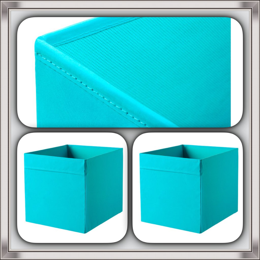 2 X IKEA Drona Light Blue Storage boxes for Expedit & Kallax units