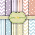 Patterns Vol2 ~ 12x12inch Digital Printable Papers