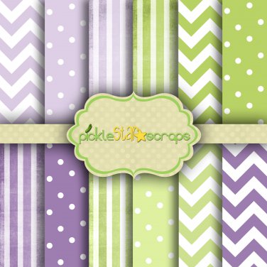Patterns Vol3 ~ 12x12inch Digital Printable Papers