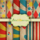 Carnival Vol2 ~ 12x12inch Digital Printable Papers