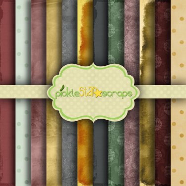 Colors Vol1 ~ 12x12inch Digital Printable Papers