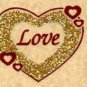 Stickers for flowers  Heart