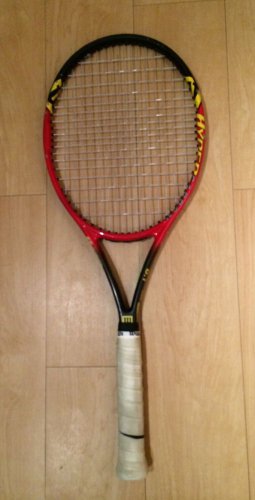 Wilson Hyper Pro Staff 6.1 95 head 16x18 4 1/2 grip Tennis Racquet