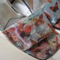 Enzo Angiolini Blue Red Floral Butterflies Print Hologram Sandals Slides 7M