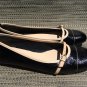 FRENCH SOLE FSNY Ballet Flats Slip On Black Patent Leather~ Size 8
